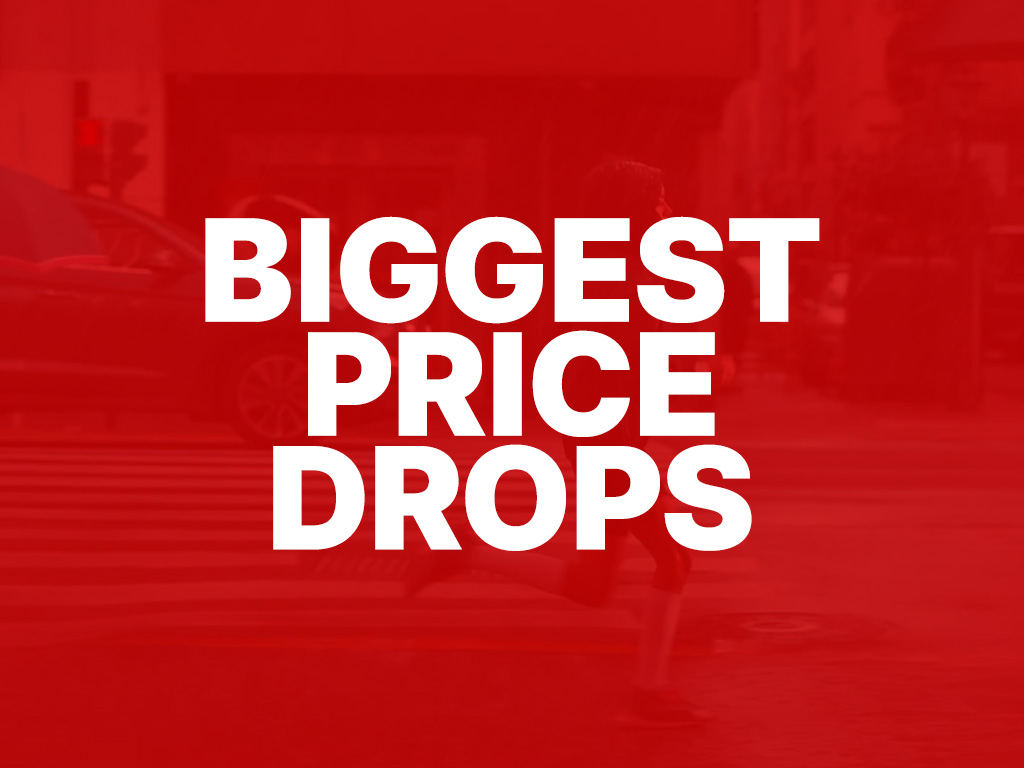 Biggest price drops